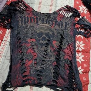 Wornstar custom cut tee